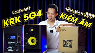 Review KRK Rokit 5g4 dùng cho producer test âm thanh [upl. by Nhguaved]