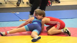 Wrestling  Ringen 47 H Wittwer Gedenkturnier Jugend C  42 kg Freestyle Joost  Pathe [upl. by Dorcy]