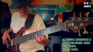 Alembic Essence 5 custom bass 2024 [upl. by Aynotel]