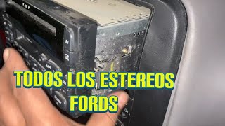 Como Retirar el Estéreo de un Ford Fácilmente sin Pelear Tanto Tiempo [upl. by Alul]