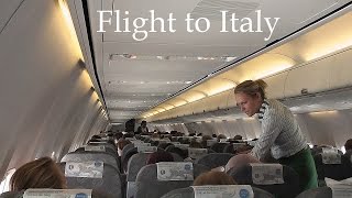 ITALY flight to Treviso Airport amp arrival Venice [upl. by Dallas]