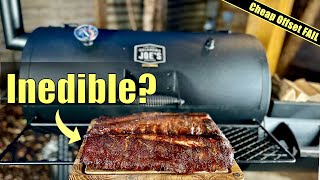 Ribs smoked on my cheap offset smoker DONT taste right  Oklahoma Joes Highland [upl. by Oregolac]