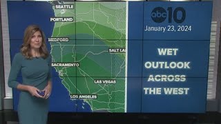 California Storm Watch Updated water levels and another storm ahead  Jan 23 2024 [upl. by Nohsal]