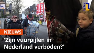 Vuurwerktoeristen uit Nederland kopen massaal hun knallers in Duitsland  1Limburg [upl. by Graniah403]