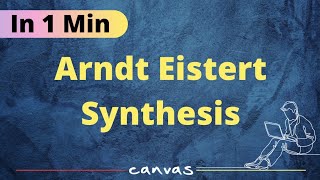 Arndt Eistert Synthesis  MinutesChemistry  Canvas Classes Paaras Thakur Shorts [upl. by Wood241]