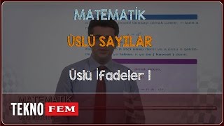 YGSLYS MATEMATİK  Üslü İfadeler 1 [upl. by Kirt]