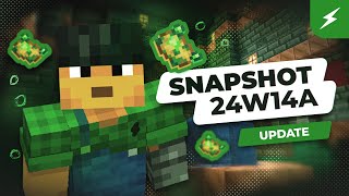 Minecraft Snapshot 24w14a  121 is getting close projectile changes and more [upl. by Hareehat]