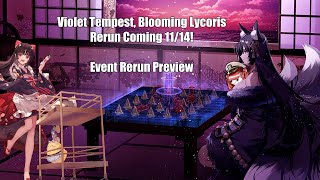 Azur Lane Violet Tempest Blooming Lycoris Rerun Musashi returns 1114 [upl. by Osher]