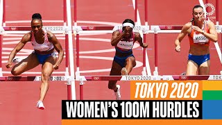 Womens 100m Hurdles Final 🏃‍♀️  Tokyo Replays [upl. by Iahs826]