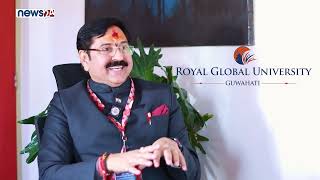 Destination India Prof Dr S P Singh Vice Chancellor Royal Global University Assam [upl. by Cirri461]