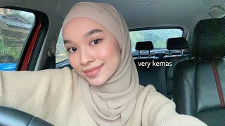 Everyday Hijab Style ASMR hujan [upl. by Ayra]