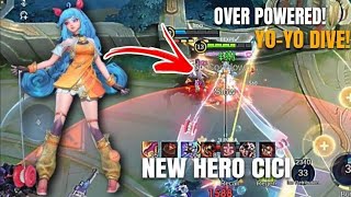 NO ONE CAN CATCH HER GLOBAL CICI BUILD mobilelegends [upl. by Bridge]