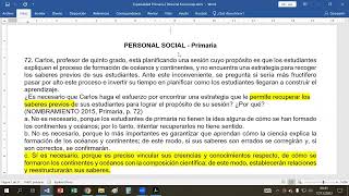 Examen de Nombramiento Primaria 2022 preguntas 34 al 43 [upl. by Aisylla]