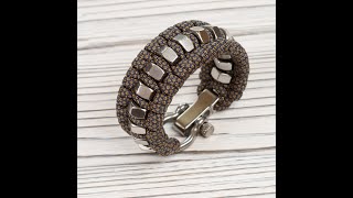 Trilobite Paracord Bracelet with Nuts shorts [upl. by Herrington]