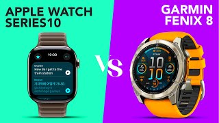 Apple Watch Series 10 vs Garmin Fenix 8 [upl. by Engud341]