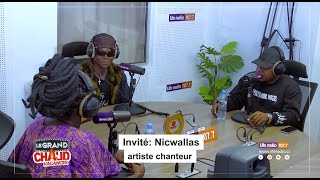 Lourd freestyle de Nicwallas notre talent du NouveauMicro dans legrandchaudvacances 🔥 [upl. by Sathrum]