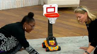 Fisher Price BB Hoopster Basketball Game with Lights amp Sounds on QVC [upl. by Mill]