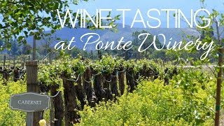 Wine Tasting and Tour at Ponte Winery in Temecula Valley [upl. by Nairbo909]