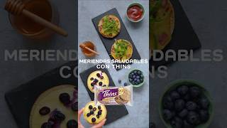 ¡Meriendas saludables y llenas de sabor con Thins Multigrano Bimbo® 🥑 [upl. by Acacia]