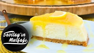 Limonlu Cheesecake Nasıl Yapılır  Limonlu Cheesecake Tarifi [upl. by Najtsirk851]