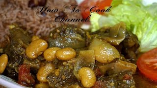 How To Make Jamaican Curry Oxtail amp Butter Beans SLOW COOKER [upl. by Gisela454]