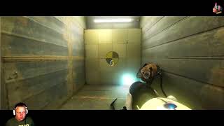 3 Portal 2 RTX ein NoobSchnitzel spielt mit Portalen rum [upl. by Asirap]