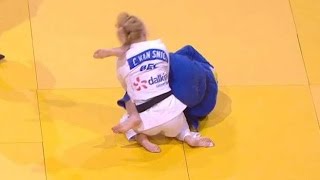 female judo choke out 12 [upl. by Ahsila]