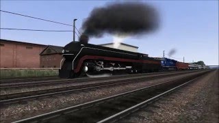 Norfolk and Western 611 Train Simulator 2016 WIP [upl. by Anerev629]