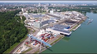 Overhead contact line renovation for Hafenbahn Schweiz AG [upl. by Lipfert]