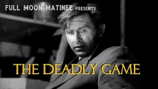 THE DEADLY GAME 1954 UK Lloyd Bridges Finlay Currie NO ADS Crime Drama [upl. by Beatrix560]