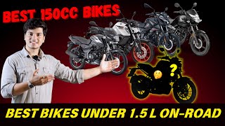 Best 150CC Bikes in India under 15 Lakh OnRoad Price  SR Motoworld [upl. by Caravette]