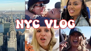 NYC VLOG  GIRLS TRIP 🗽🍎🚕 [upl. by Pastelki]