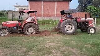 Tractor Toochan  Massey Ferguson 4Wd Vs 2Wd 75 HP Tractor [upl. by Suivatra]