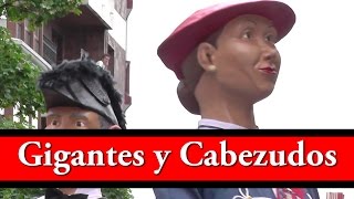 Gigantes y Cabezudos 28 de Junio  San Marcial 2015  Irungo Telebista [upl. by Retse884]