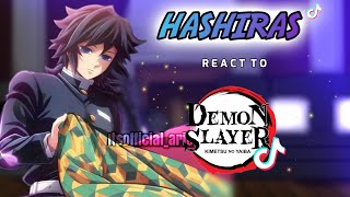 Hashiras react to RANDOM TIKTOKS  COMPILATION  Gacha club  Demon slayer react [upl. by Kere338]