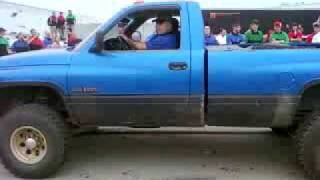 Wyotech Blairsville Dodge Ram Diesel out pulls Old School Ford [upl. by Aisayn943]