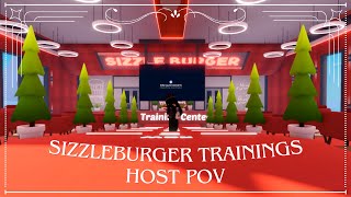 SizzleBurger V5 Trainings  Host POV  7 [upl. by Yelyr]