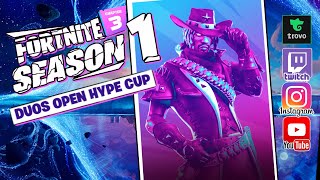 Fortnite Duos Open Hype Cup  Chapter 3 Season 1 Flipped  TommyGunz327 LIVE [upl. by Nossah890]