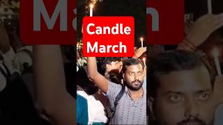 UPPSC Protest Candle March [upl. by Assecnirp]