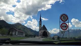 Autofahrt von Kundl nach Rattenberg Tirol Austria [upl. by Siulesoj]