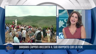 Barbara Capponi racconta il suo rapporto con la fede  Cè Tempo per 18082020 [upl. by Nylessej]