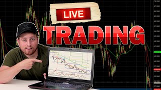 🔴 LIVE TRADING FOREX AND STOCKS WITH SAMUEL LEACH DAY 6 [upl. by Ikik]