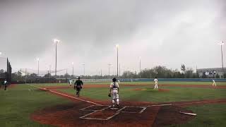 Hit right below the fence double by Kingston 092924 14u d1 baseball bulldogs showcase dnation [upl. by Peednama]