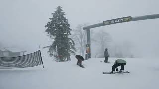 Early January snow storm at Seven Springs 2024 [upl. by Virnelli]