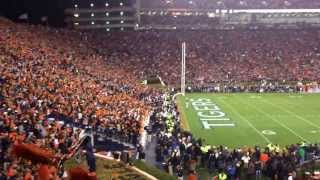 Final Play of the 2013 Iron Bowl w Student Section Reactions [upl. by Nonnahsed]