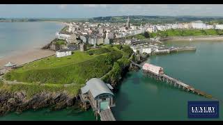 Beautiful Four Bedroom Home Overlook Tenby Harbour amp North Beach [upl. by Hepza]