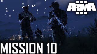 ARMA 3 Campaign walkthrough  2K 60fps  East Wind Mission 10  Common Enemy [upl. by Delcina]