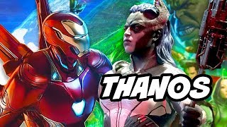 Avengers Infinity War Thanos Black Order Preview  Powers and Abilities [upl. by Nylak]