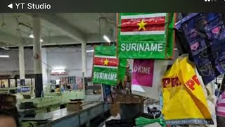 Suriname Big market in Paramaribo 🇸🇷 visiting childhood school home  family [upl. by Enilraep668]