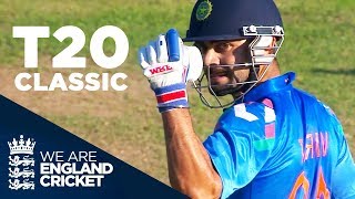 T20 Classic Goes Right Down To The Wire  England v India 2014  Highlights [upl. by Hcire]